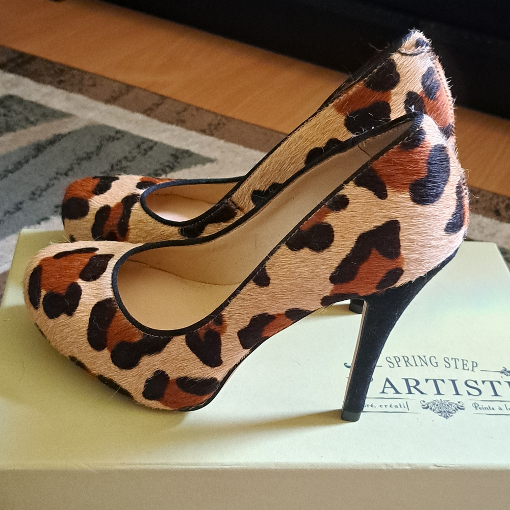 Leopard Print High Heels
